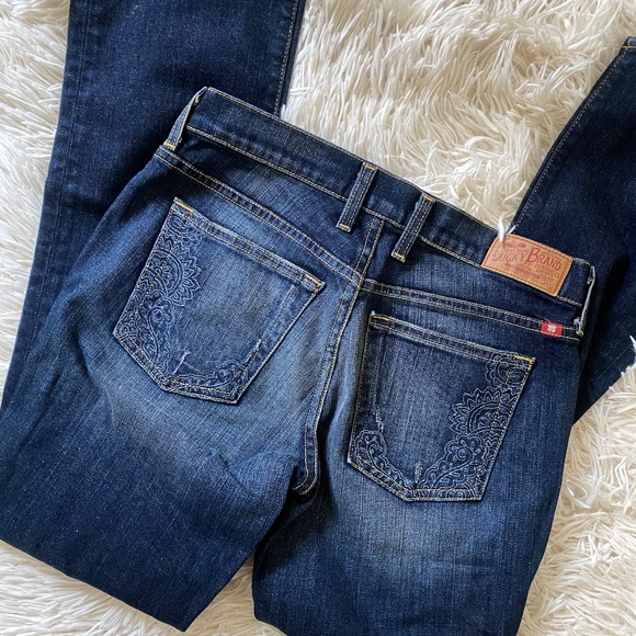 Lucky Brand 2/26 Mid-Rise Artesia Easy Rider Straight Leg Jeans - Picture 9 of 9